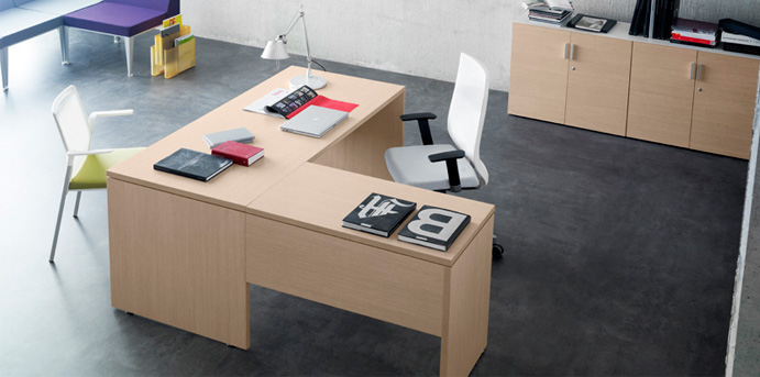 ▷ Mesa de Oficina Blok de Forma 5 - Montiel